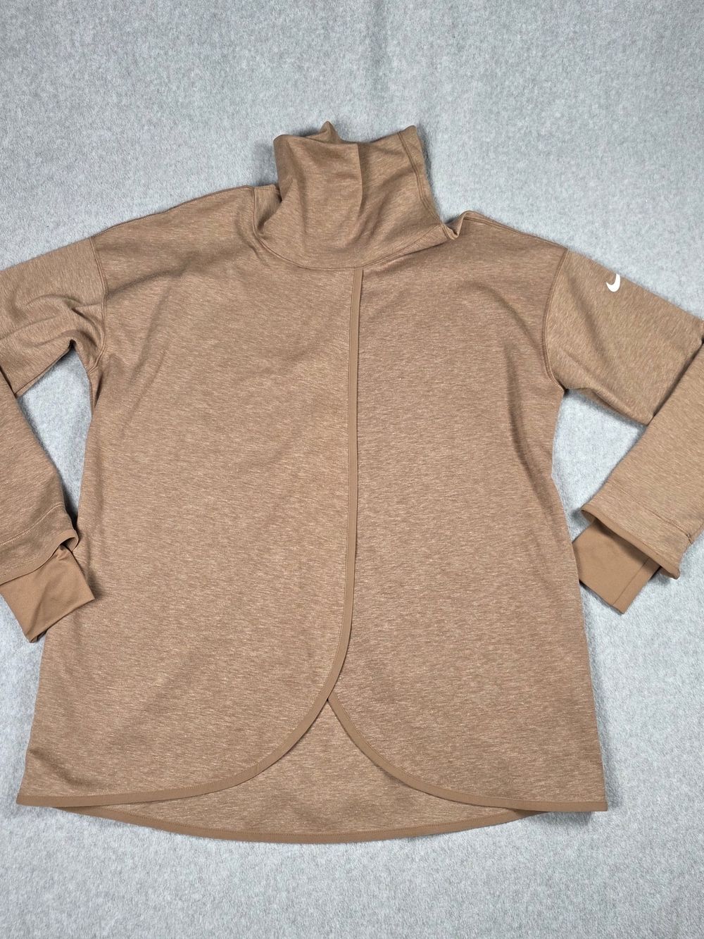 Nike Brown Turtleneck Pullover Sweater